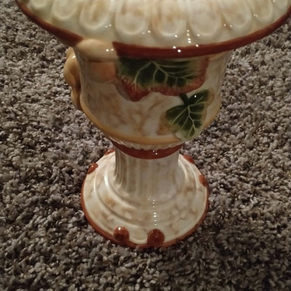 Fitz and Floyd Classics Venetian Romance Candle Holder Pillar